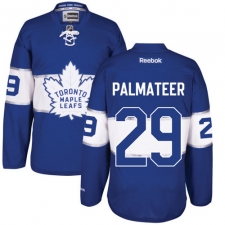 Men's Reebok Toronto Maple Leafs #29 Mike Palmateer Authentic Royal Blue 2017 Centennial Classic NHL Jersey