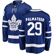 Men's Toronto Maple Leafs #29 Mike Palmateer Fanatics Branded Royal Blue Home Breakaway NHL Jersey