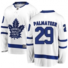 Men's Toronto Maple Leafs #29 Mike Palmateer Fanatics Branded White Away Breakaway NHL Jersey