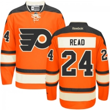 Youth Reebok Philadelphia Flyers #24 Matt Read Premier Orange New Third NHL Jersey