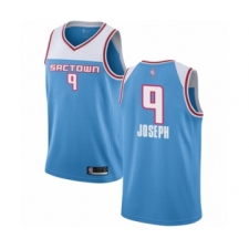Men's Sacramento Kings #9 Cory Joseph Authentic Blue Basketball Jersey - 2018 19 City Edition