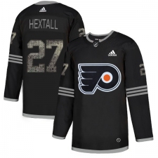 Men's Adidas Philadelphia Flyers #27 Ron Hextall Black Authentic Classic Stitched NHL Jersey