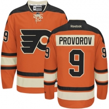 Youth Reebok Philadelphia Flyers #9 Ivan Provorov Authentic Orange New Third NHL Jersey