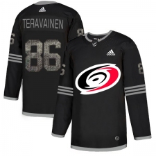 Men's Adidas Carolina Hurricanes #86 Teuvo Teravainen Black Authentic Classic Stitched NHL Jersey