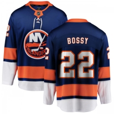 Men's New York Islanders #22 Mike Bossy Fanatics Branded Royal Blue Home Breakaway NHL Jersey