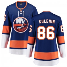Women's New York Islanders #86 Nikolay Kulemin Fanatics Branded Royal Blue Home Breakaway NHL Jersey