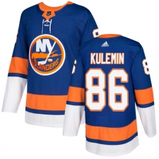 Youth Adidas New York Islanders #86 Nikolay Kulemin Premier Royal Blue Home NHL Jersey