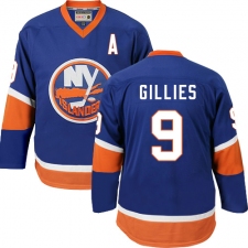 Men's CCM New York Islanders #9 Clark Gillies Premier Baby Blue Throwback NHL Jersey