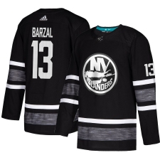 Men's Adidas New York Islanders #13 Mathew Barzal Black 2019 All-Star Game Parley Authentic Stitched NHL Jersey