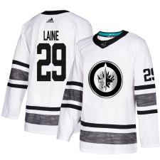 Men's Adidas Winnipeg Jets #29 Patrik Laine White 2019 All-Star Game Parley Authentic Stitched NHL Jersey