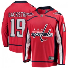 Men's Washington Capitals #19 Nicklas Backstrom Fanatics Branded Red Home Breakaway NHL Jersey
