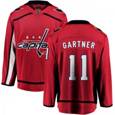 Youth Washington Capitals #11 Mike Gartner Fanatics Branded Red Home Breakaway NHL Jersey