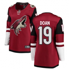 Women's Arizona Coyotes #19 Shane Doan Fanatics Branded Burgundy Red Home Breakaway NHL Jersey