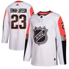 Men's Adidas Arizona Coyotes #23 Oliver Ekman-Larsson Authentic White 2018 All-Star Pacific Division NHL Jersey