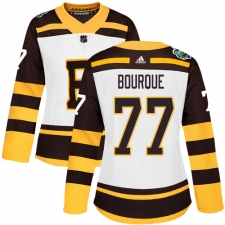 Women's Adidas Boston Bruins #77 Ray Bourque Authentic White 2019 Winter Classic NHL Jersey