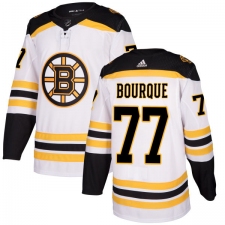 Youth Reebok Boston Bruins #77 Ray Bourque Authentic Black Third NHL Jersey