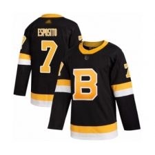 Youth Boston Bruins #7 Phil Esposito Authentic Black Alternate Hockey Jersey