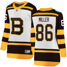 Women's Boston Bruins #86 Kevan Miller White 2019 Winter Classic Fanatics Branded Breakaway NHL Jersey