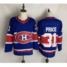 Men's Montreal Canadiens #31 Carey Price Blue 2020-21 Special Edition Replica Player Jersey