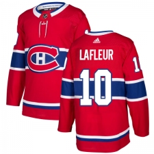 Youth Adidas Montreal Canadiens #10 Guy Lafleur Premier Red Home NHL Jersey
