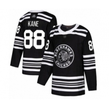 Men's Chicago Blackhawks #88 Patrick Kane Authentic Black Alternate Hockey Jersey