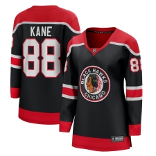 Women's Chicago Blackhawks #88 Patrick Kane Fanatics Branded Black 2020-21 Special Edition Breakaway Player Jersey