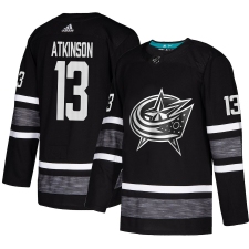 Men's Adidas Columbus Blue Jackets #13 Cam Atkinson Black 2019 All-Star Game Parley Authentic Stitched NHL Jersey
