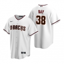 Men's Nike Arizona Diamondbacks #38 Robbie Ray White Home Stitched Baseball Jersey