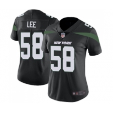 Women's New York Jets #58 Darron Lee Black Alternate Vapor Untouchable Limited Player Football Jersey