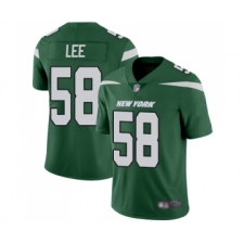 Youth New York Jets #58 Darron Lee Green Team Color Vapor Untouchable Limited Player Football Jersey