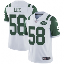 Youth Nike New York Jets #58 Darron Lee White Vapor Untouchable Limited Player NFL Jersey