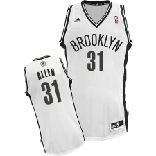 Men's Adidas Brooklyn Nets #31 Jarrett Allen Swingman White Home NBA Jersey