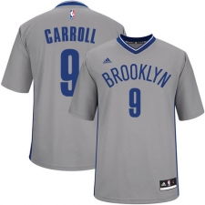 Men's Adidas Brooklyn Nets #9 DeMarre Carroll Swingman Gray Alternate NBA Jersey