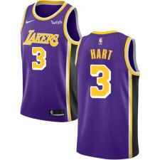 Men's Nike Los Angeles Lakers #3 Josh Hart Swingman Purple NBA Jersey - Statement Edition