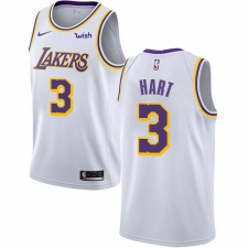 Youth Nike Los Angeles Lakers #3 Josh Hart Swingman White NBA Jersey - Association Edition