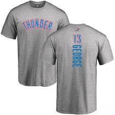 NBA Nike Oklahoma City Thunder #13 Paul George Ash Backer T-Shirt