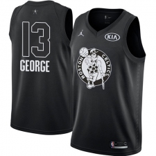 Youth Nike Jordan Oklahoma City Thunder #13 Paul George Swingman Black 2018 All-Star Game NBA Jersey