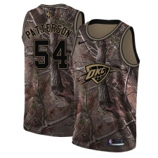 Men's Nike Oklahoma City Thunder #54 Patrick Patterson Swingman Camo Realtree Collection NBA Jersey