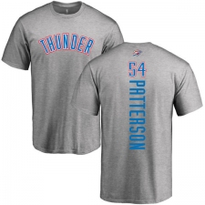 NBA Nike Oklahoma City Thunder #54 Patrick Patterson Ash Backer T-Shirt