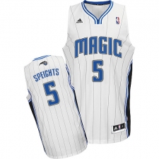 Men's Adidas Orlando Magic #5 Marreese Speights Swingman White Home NBA Jersey