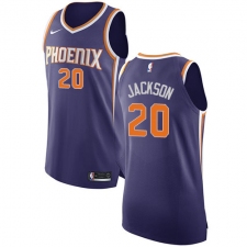 Women's Nike Phoenix Suns #20 Josh Jackson Authentic Purple Road NBA Jersey - Icon Edition