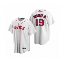 Men's Boston Red Sox #19 Jackie Bradley Jr. Nike White Replica Alternate Jersey