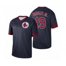 Youth Boston Red Sox #19 Jackie Bradley Jr. Navy Cooperstown Collection Legend Jersey