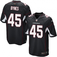Men's Nike Arizona Cardinals #45 Josh Bynes Game Black Alternate NFL Jersey