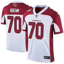 Men's Nike Arizona Cardinals #70 Evan Boehm White Vapor Untouchable Limited Player NFL Jersey