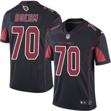 Youth Nike Arizona Cardinals #70 Evan Boehm Limited Black Rush Vapor Untouchable NFL Jersey