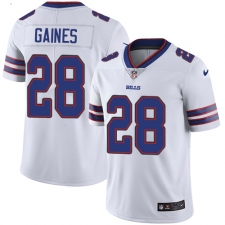Youth Nike Buffalo Bills #28 E.J. Gaines White Vapor Untouchable Limited Player NFL Jersey