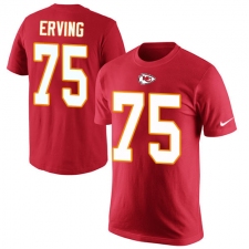 NFL Men's Nike Kansas City Chiefs #75 Cameron Erving Red Rush Pride Name & Number T-Shirt