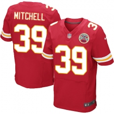 Men's Nike Kansas City Chiefs #39 Terrance Mitchell Red Team Color Vapor Untouchable Elite Player NFL Jersey