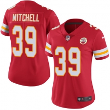 Women's Nike Kansas City Chiefs #39 Terrance Mitchell Red Team Color Vapor Untouchable Limited Player NFL Jersey